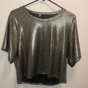 GOLD SHIMMER blouse